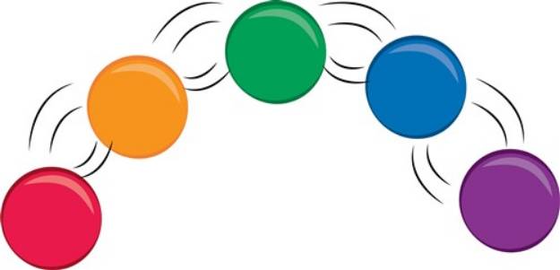 Picture of Juggling Balls SVG File