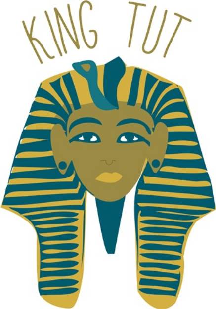 Picture of King Tut SVG File
