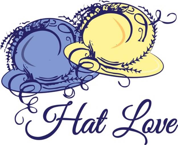 Picture of Hat Love SVG File