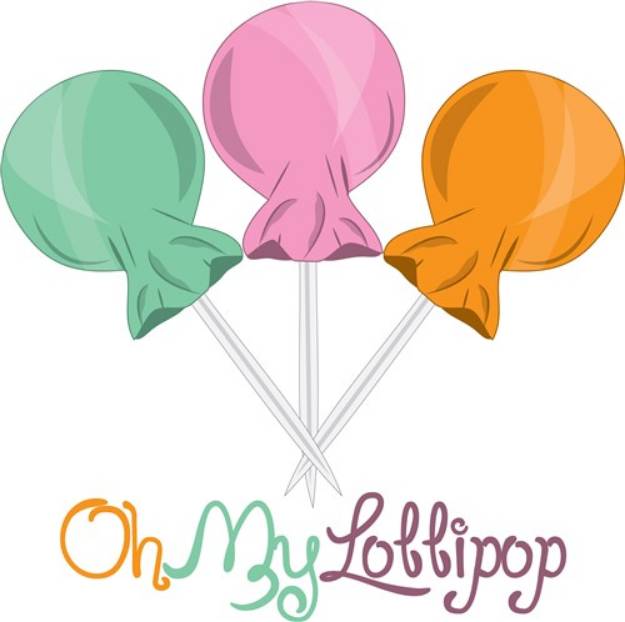 Picture of Oh My Lollipop SVG File