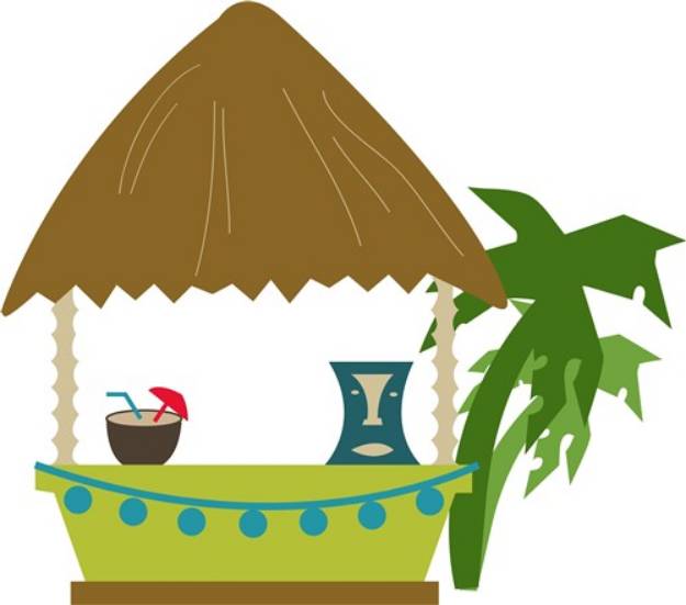 Picture of Tropical Bar SVG File