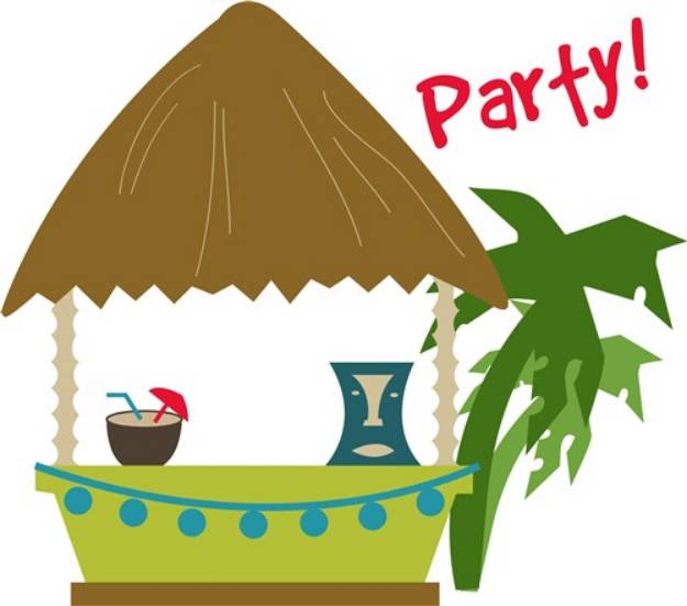 Picture of Island Party SVG File