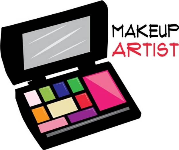 Picture of Makeup Artist SVG File