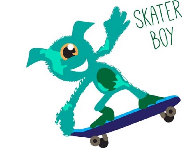Picture of Skater Boy SVG File