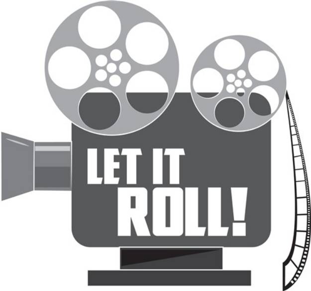 Picture of Let It Roll SVG File