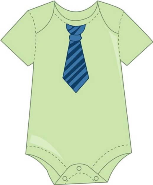 Picture of Outfit And Tie SVG File