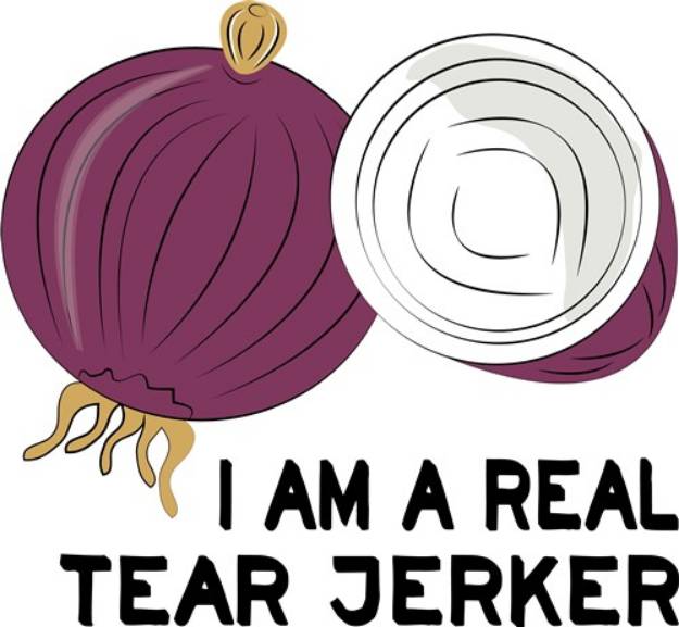 Picture of Tear Jerker Onion SVG File