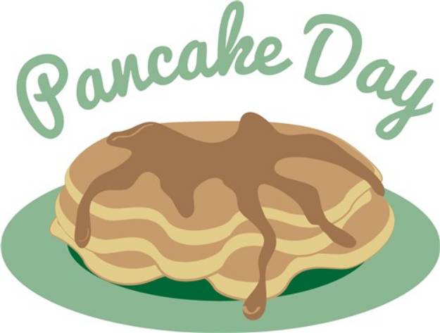 Picture of Pancake Day SVG File