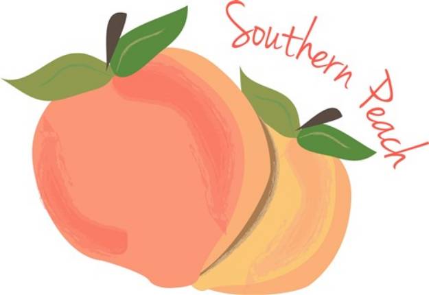 Picture of Southern Peach SVG File