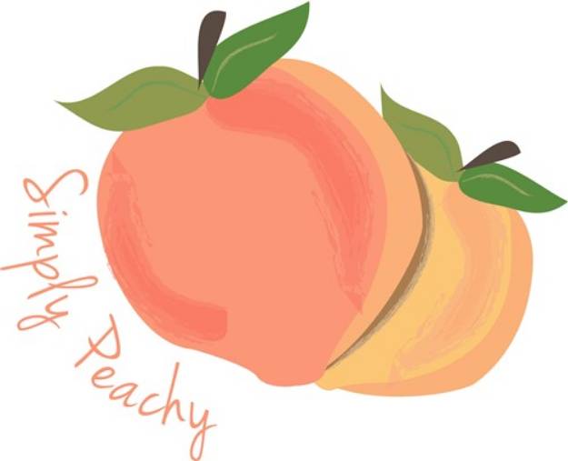 Picture of Simply Peachy SVG File