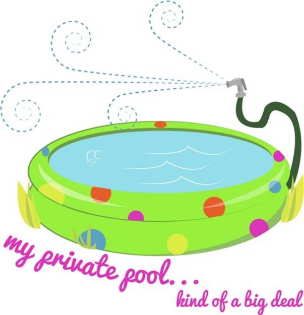 Picture of Private Pool SVG File