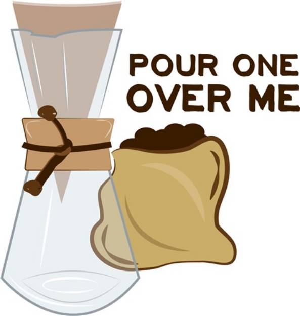 Picture of Pour Over Me SVG File
