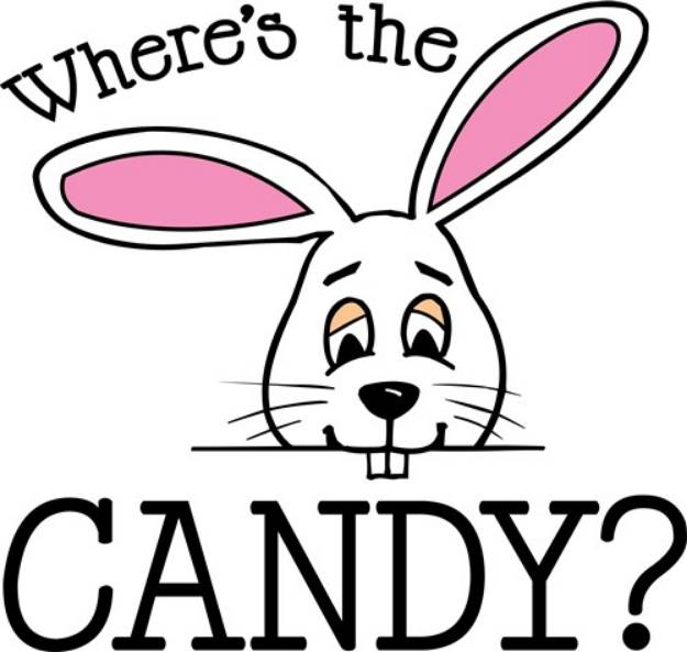 Picture of Wheres The Candy SVG File