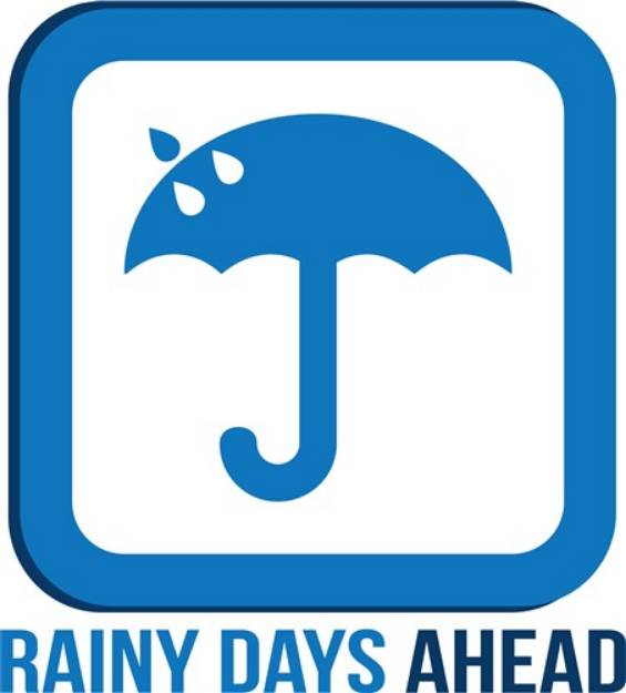 Picture of Rainy Days SVG File