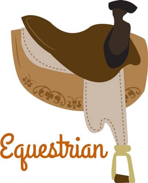 Picture of Equestrian SVG File