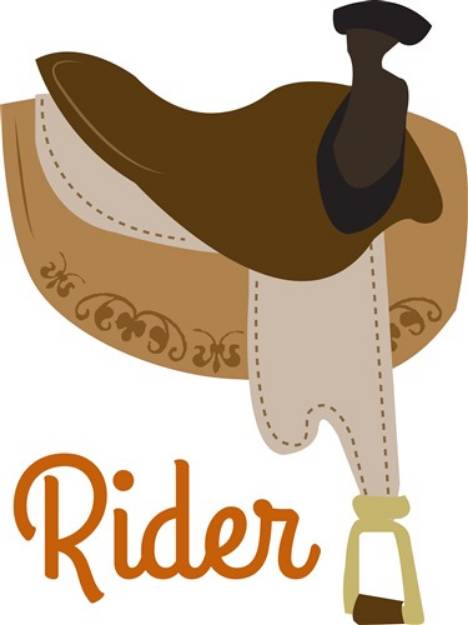 Picture of Rider SVG File