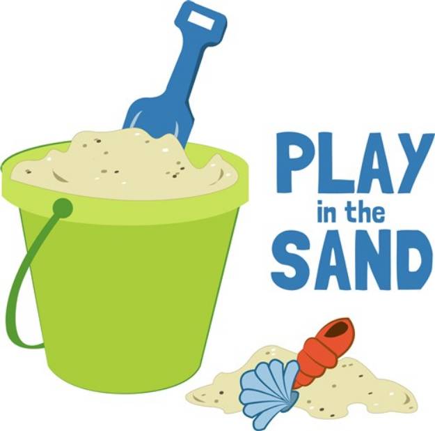 Picture of Play In The Sand SVG File