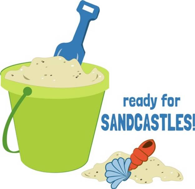 Picture of Ready For Sandcastles SVG File
