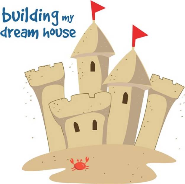 Picture of Dream House SVG File