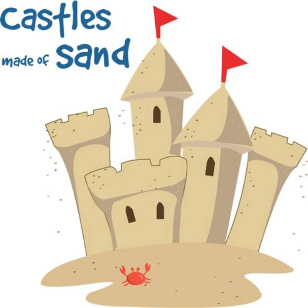 Picture of Castles Made Of Sand SVG File