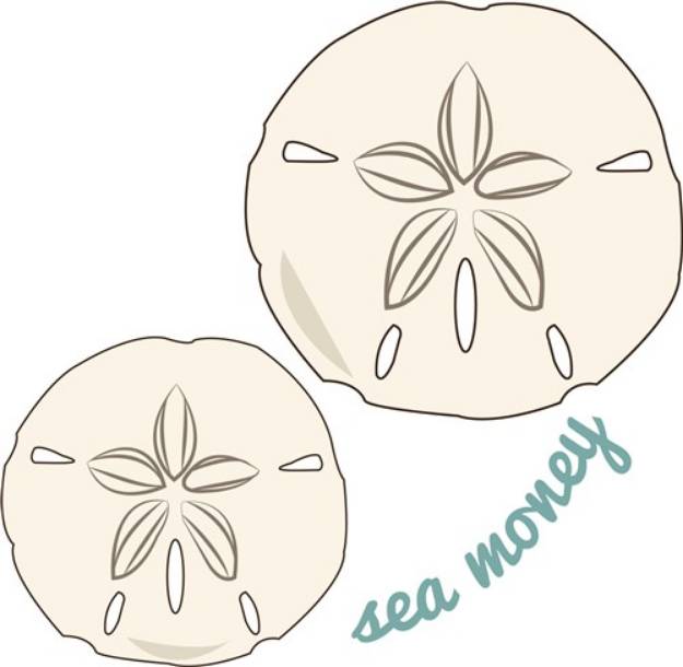 Picture of Sea Money SVG File