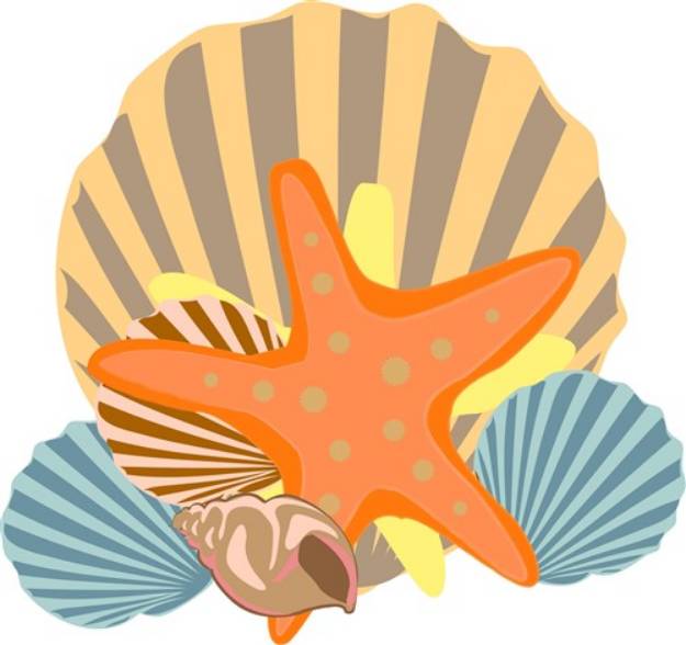 Picture of Sea Beauty SVG File