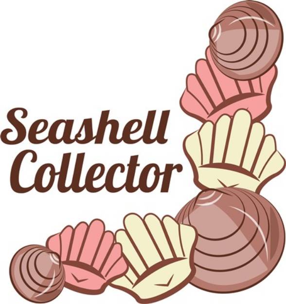 Picture of Seashell Collector SVG File