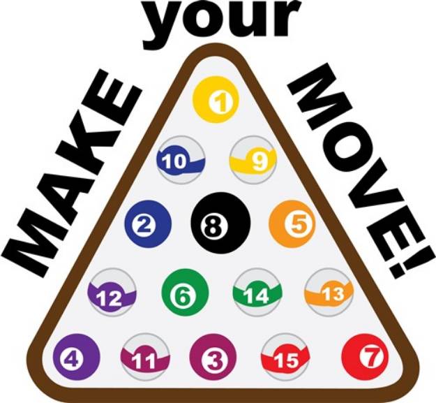 Picture of Make Your Move SVG File