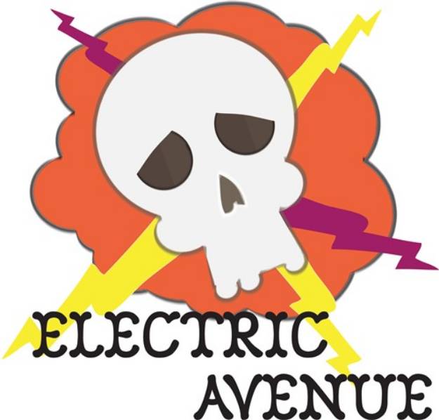 Picture of Electric Avenue SVG File