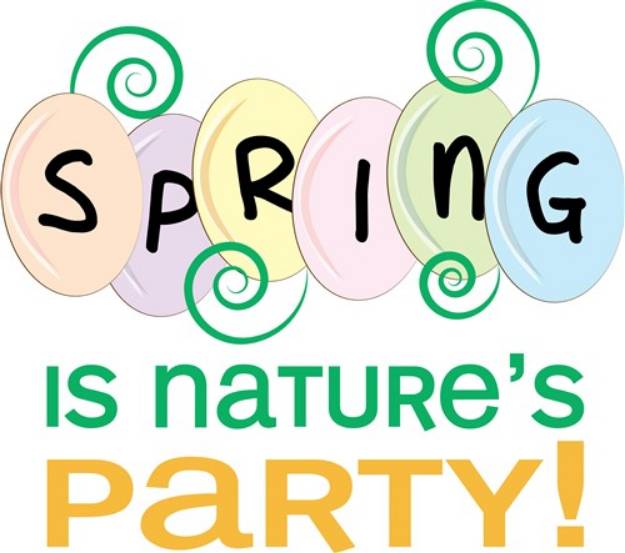Picture of Natures Party SVG File