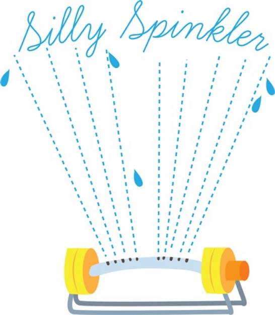 Picture of Silly Sprinkler SVG File