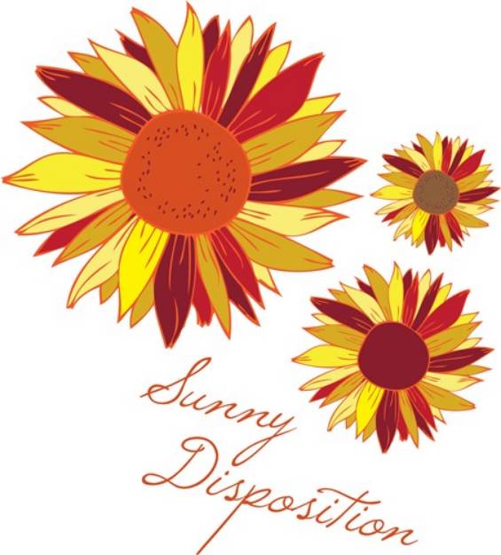 Picture of Sunny Disposition SVG File