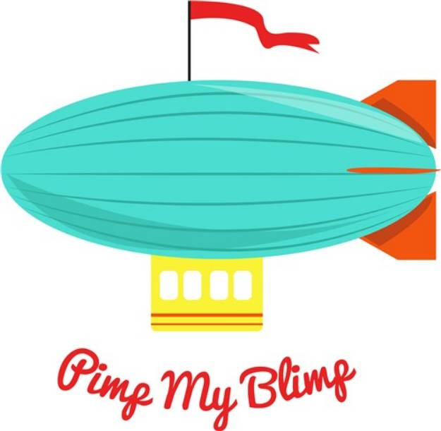 Picture of Pimp My Blimp SVG File
