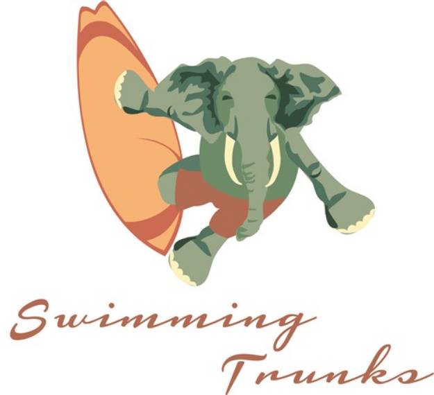 Picture of Swimming Trunks SVG File
