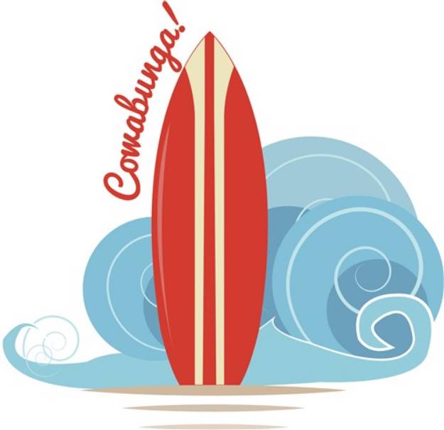 Picture of Cowabunga SVG File