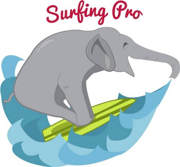Picture of Surfing Pro SVG File