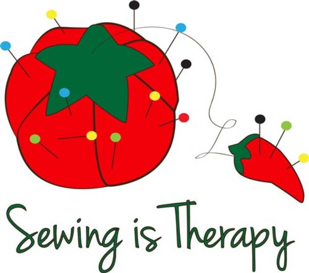Picture of Sewing Therapy SVG File