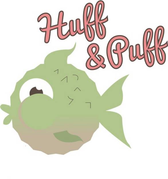Picture of Huff & Puff SVG File