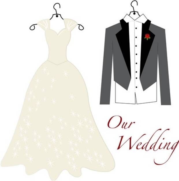 Picture of Our Wedding SVG File