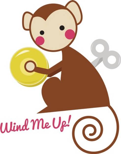 Picture of Wind Me Up SVG File