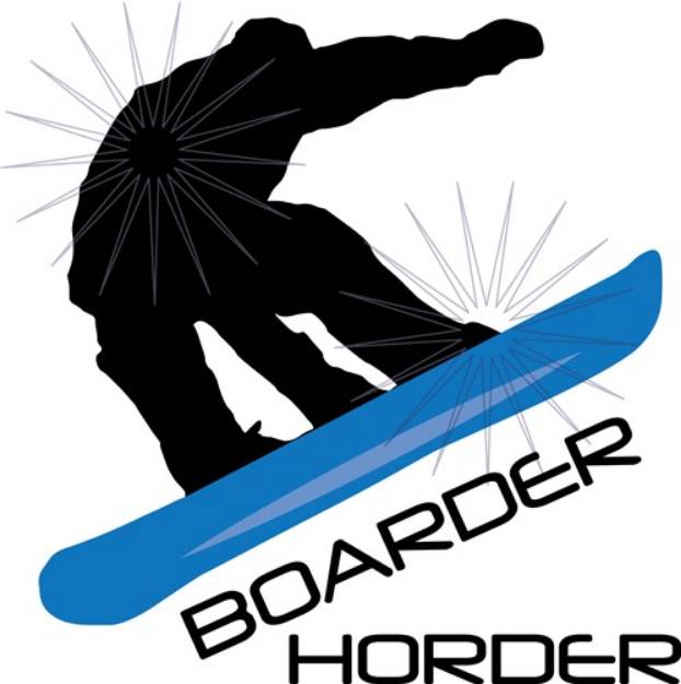 Picture of Boarder Horder SVG File