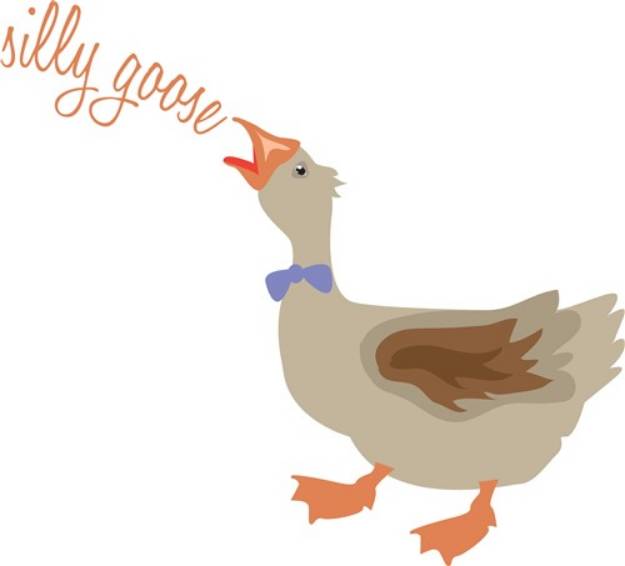 Picture of Silly Goose SVG File