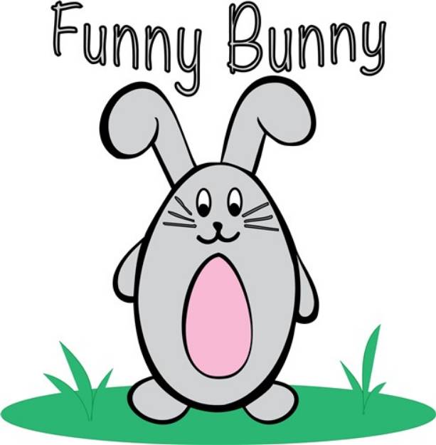 Picture of Funny Bunny SVG File