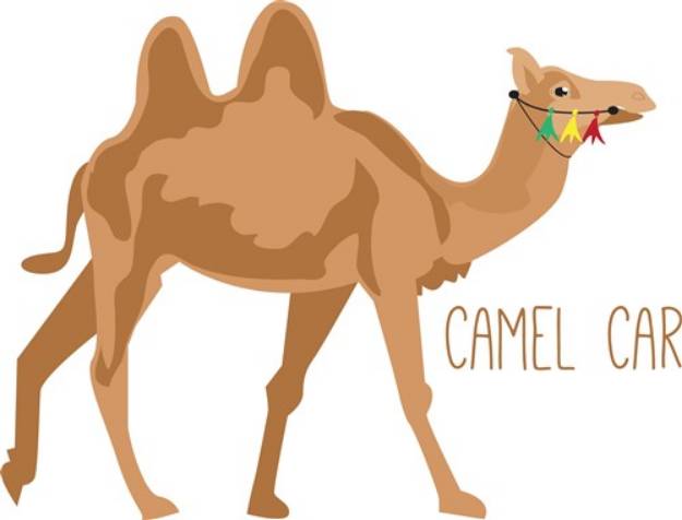Picture of Camel Car SVG File