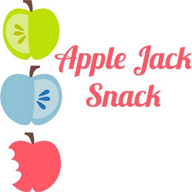 Picture of Apple Jack Snack SVG File