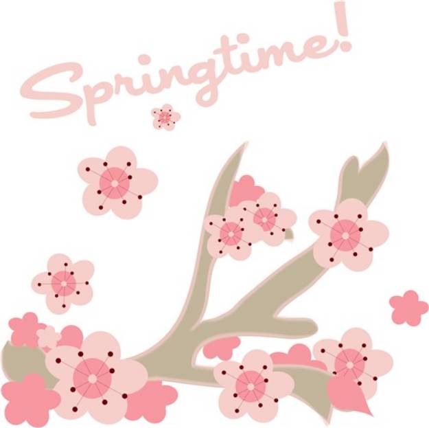 Picture of Springtime SVG File