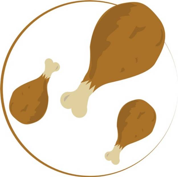 Picture of Chicken Legs SVG File