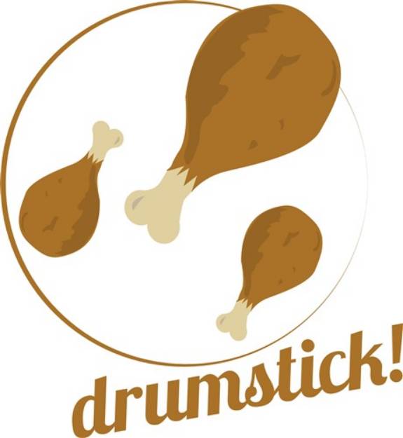 Picture of Drumstick SVG File