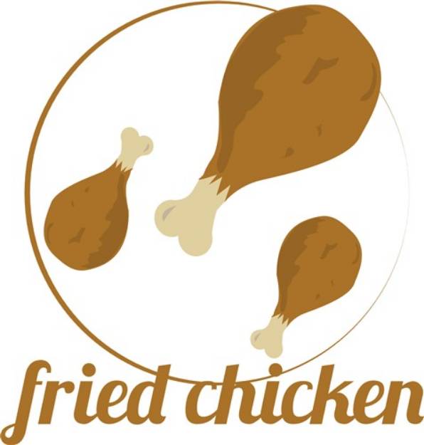 Picture of Fried Chicken SVG File