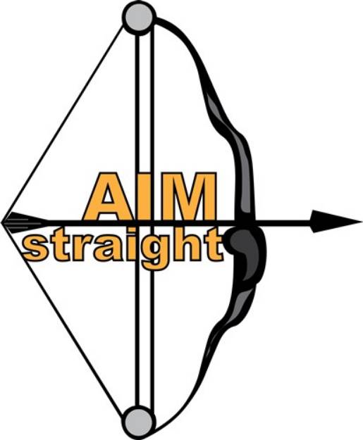 Picture of Aim Straight SVG File